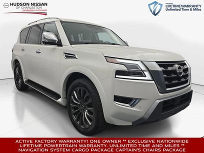 Used 2024 Nissan Armada Platinum w/ Captain's Chairs Package
