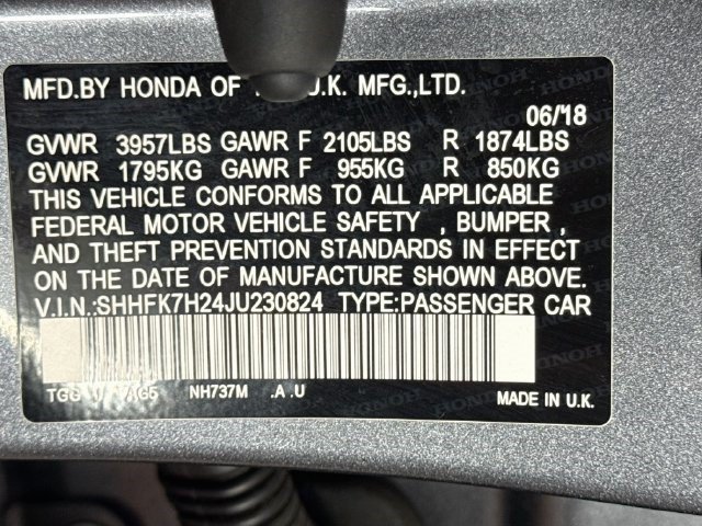 Used 2018 Honda Civic LX image 38