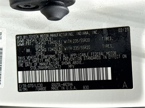 Used 2021 Toyota Highlander XSE image 34