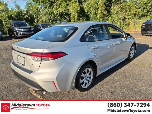 Certified 2025 Toyota Corolla LE FWD image 3