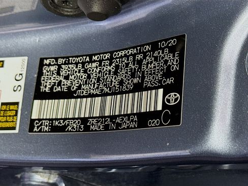 Used 2021 Toyota Corolla LE FWD image 39