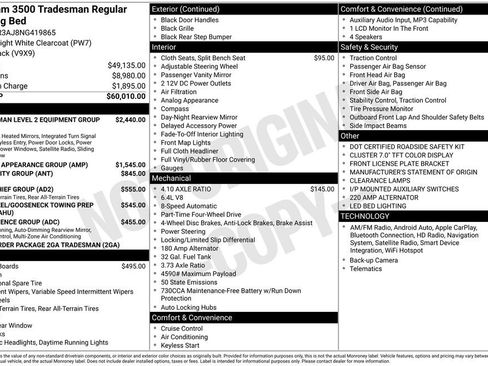 Used 2022 RAM 3500 Tradesman AWD/4WD image 4