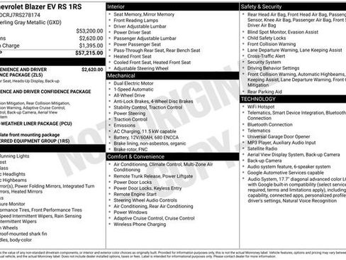 Used 2024 Chevrolet Blazer EV RS AWD/4WD image 6
