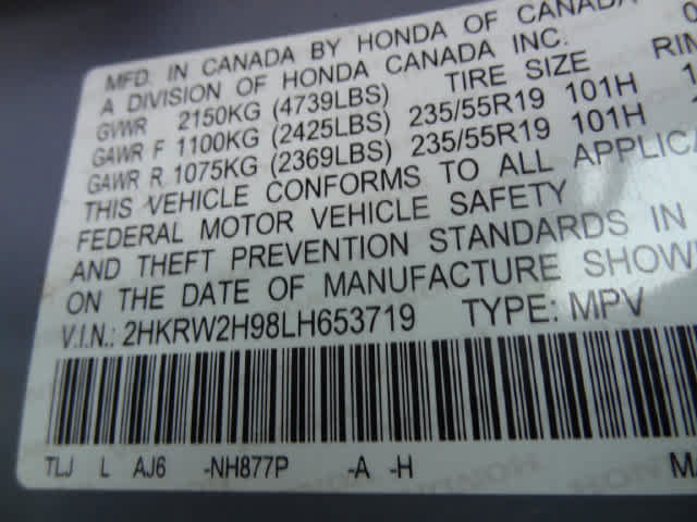 Used 2020 Honda CR-V Touring image 21