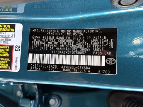 New 2026 Toyota Camry SE FWD image 34