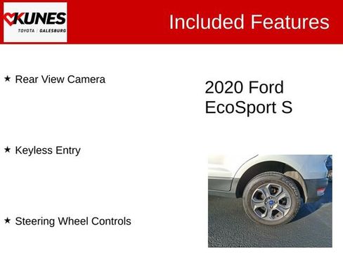 Used 2020 Ford EcoSport S image 2