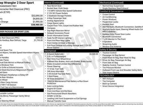 Used 2025 Jeep Wrangler Sport image 6