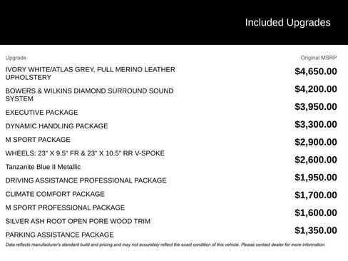 Used 2023 BMW X7 xDrive40i w/ Executive Package image 3