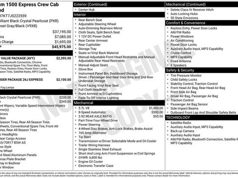 Used 2018 RAM 1500 Express w/ Express Value Package image 13