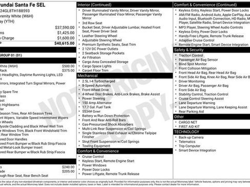 Used 2026 Hyundai Santa Fe SEL FWD image 26