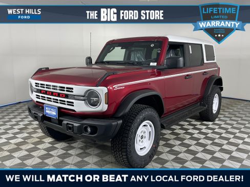 New 2026 Ford Bronco Heritage Edition AWD/4WD image 1