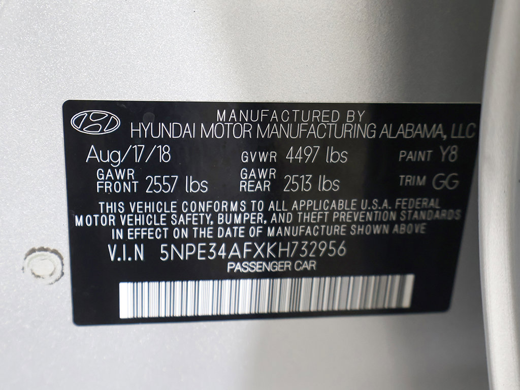 Used 2019 Hyundai Sonata Limited w/ Ultimate Package 04 FWD image 58