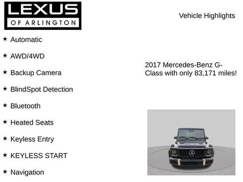 Used 2017 Mercedes-Benz G 550 image 7