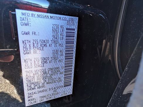 New 2025 INFINITI QX60 Autograph w/ Cargo Package image 25