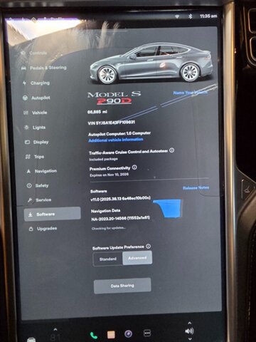 Used 2015 Tesla Model S P85D AWD/4WD image 10