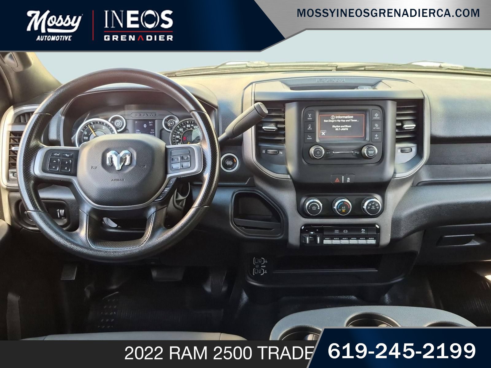 Used 2022 RAM 2500 Tradesman w/ Chrome Appearance Group RWD image 12