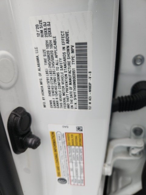Used 2021 Honda Passport EX-L image 12