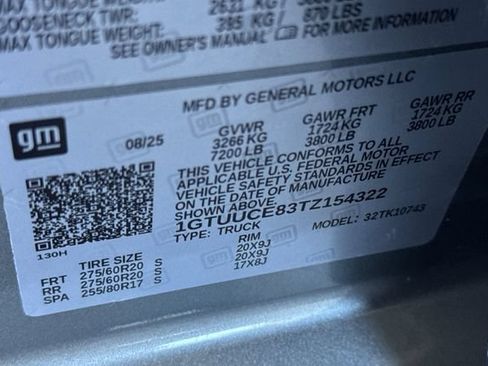 Used 2026 GMC Sierra 1500 Elevation AWD/4WD image 58