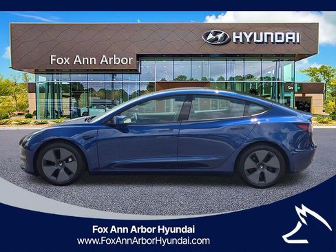 Used 2021 Tesla Model 3 Long Range AWD/4WD image 2