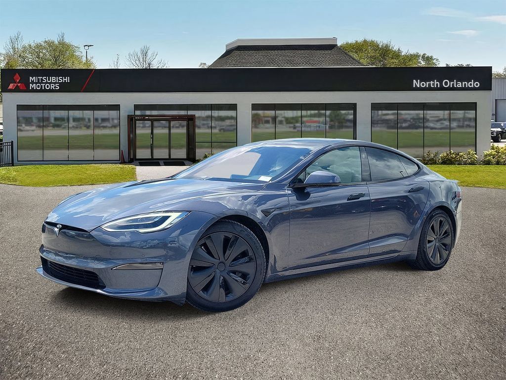 Used 2021 Tesla Model S Plaid AWD/4WD image 1