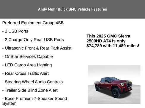 Used 2025 GMC Sierra 2500 AT4 w/ AT4 Premium Plus Package image 20