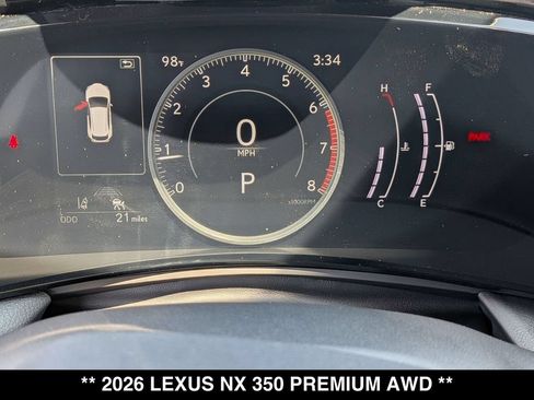 New 2026 Lexus NX 350 AWD w/ Accessory Package (2T) image 9