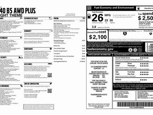 Used 2023 Volvo XC40 B5 Plus w/ Protection Package Premier image 4