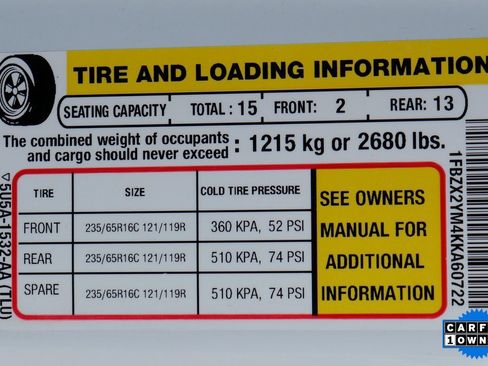 Used 2019 Ford Transit 350 XLT image 44