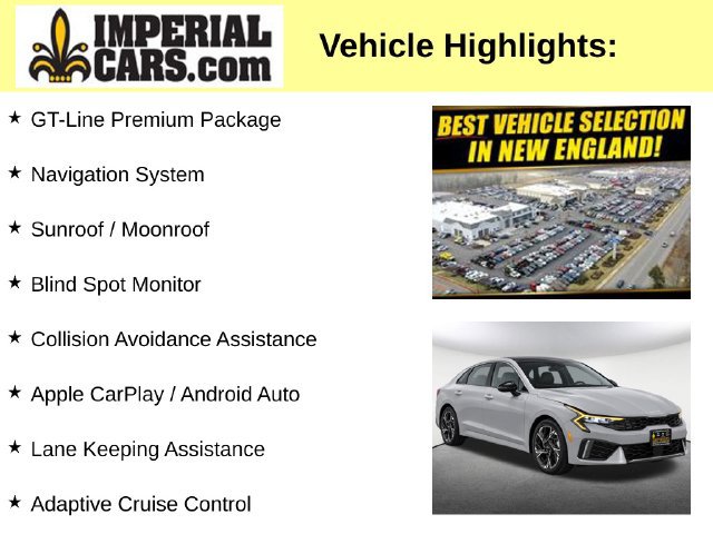 Used 2025 Kia K5 GT-Line w/ GT-Line Premium Package AWD/4WD image 3