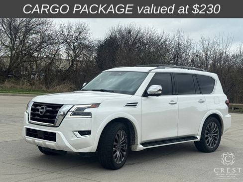 Used 2023 Nissan Armada Platinum w/ Captain's Chairs Package image 6