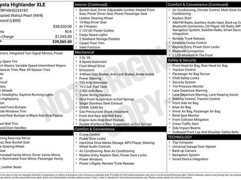 Used 2017 Toyota Highlander XLE image 4