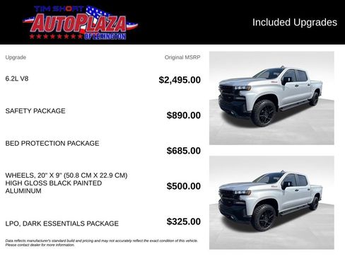 Used 2022 Chevrolet Silverado 1500 LT Trail Boss w/ Safety Package AWD/4WD image 22