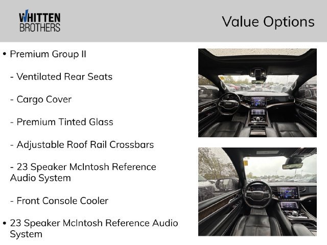 Used 2022 Jeep Grand Wagoneer Series II w/ Premium Group II AWD/4WD image 8