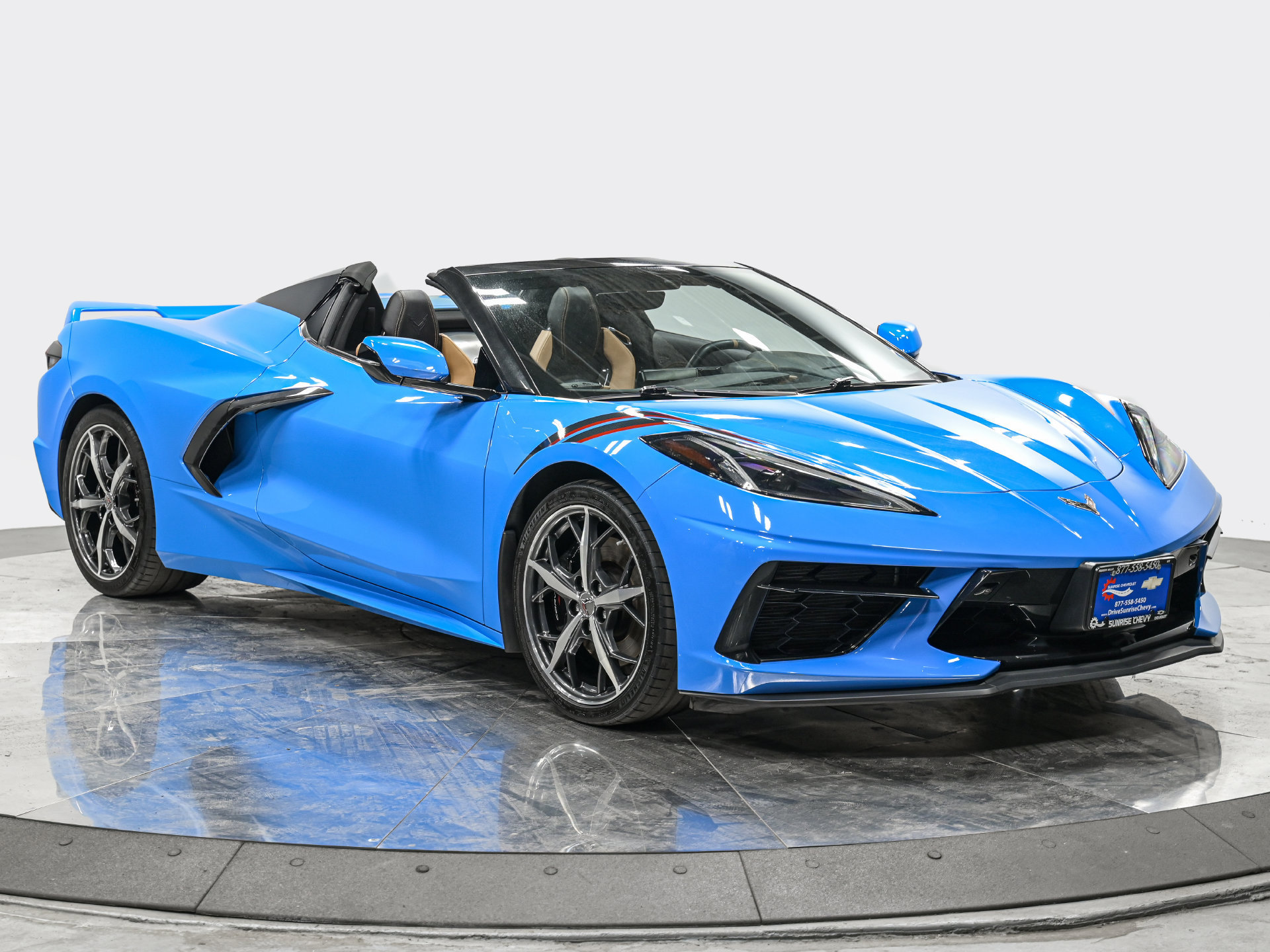 Used 2022 Chevrolet Corvette Stingray Preferred Conv w/ Z51 Performance Package RWD image 8