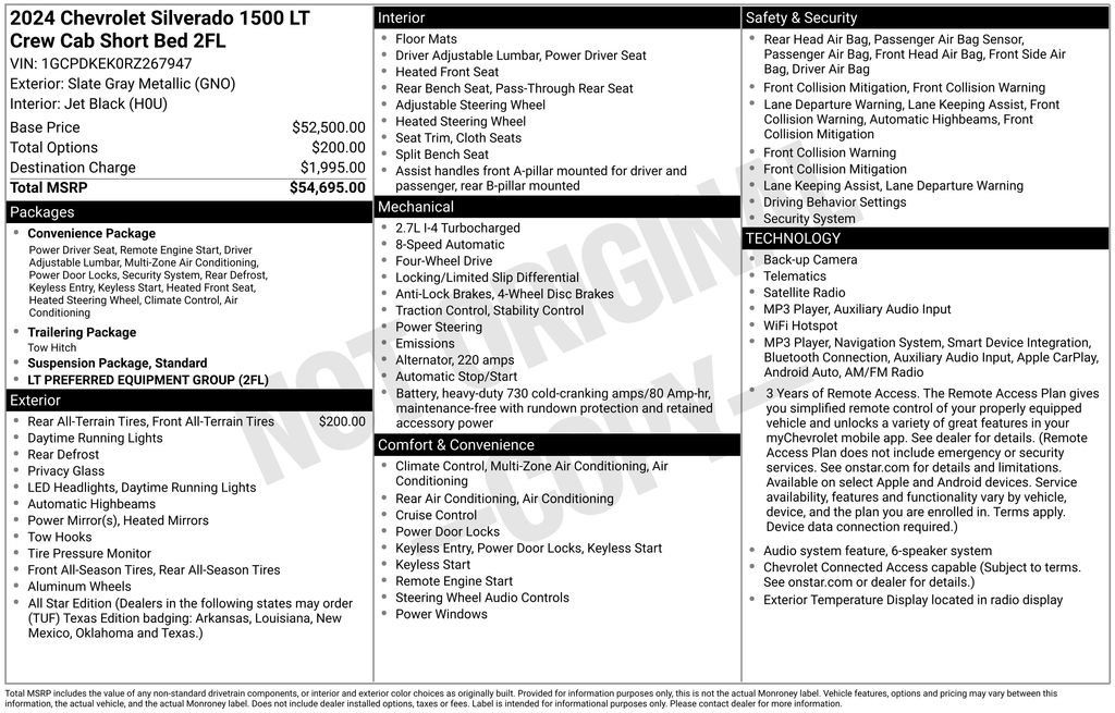 Used 2024 Chevrolet Silverado 1500 LT AWD/4WD image 23