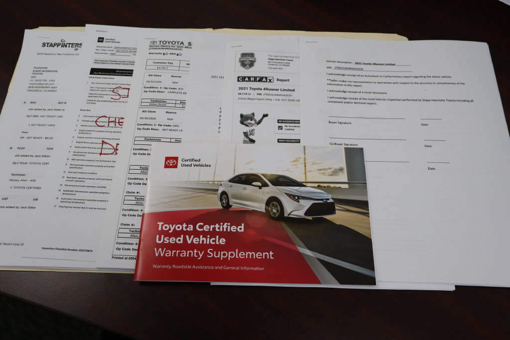 Certified 2021 Toyota 4Runner Limited AWD/4WD image 31