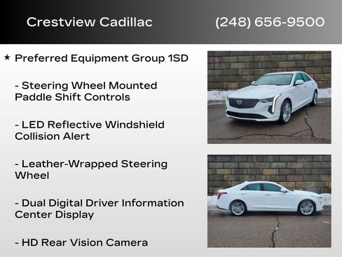 Certified 2023 Cadillac CT4 Premium Luxury w/ Climate Package image 12