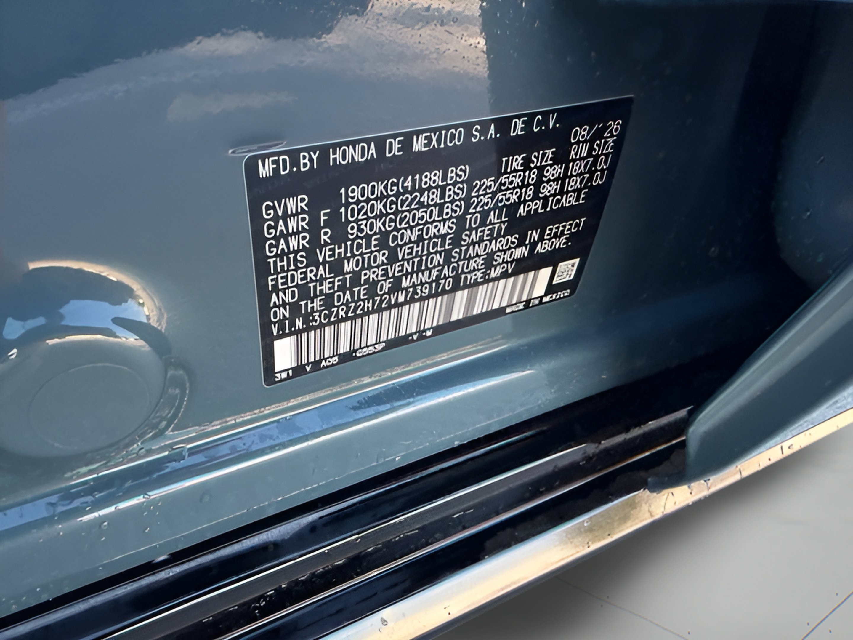 New 2027 Honda HR-V EX-L image 32