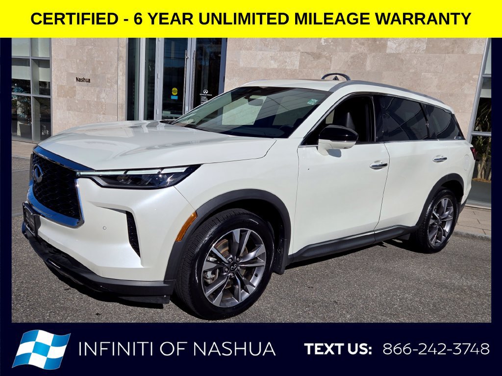 Certified 2024 INFINITI QX60 Luxe w/ Performance Audio Package AWD/4WD image 2