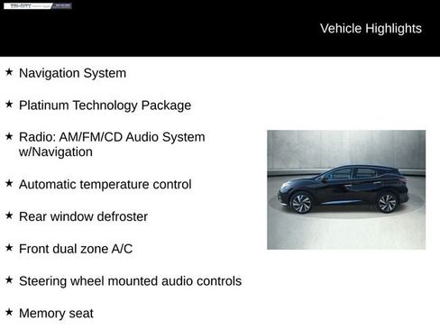 Used 2017 Nissan Murano Platinum w/ Platinum Technology Package image 10
