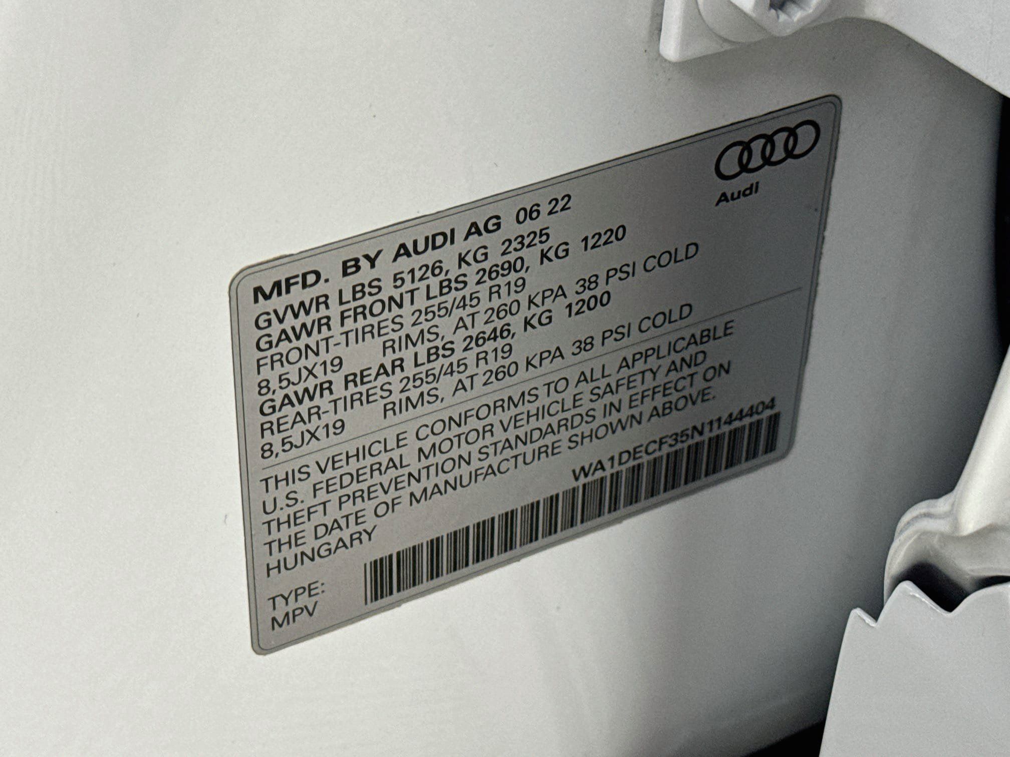 Used 2022 Audi Q3 2.0T Premium w/ Black Optic Sport Package AWD/4WD image 27
