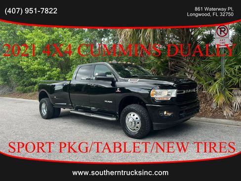 Used 2021 RAM 3500 Big Horn w/ Level B Equipment Group AWD/4WD image 1