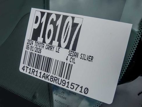 Used 2024 Toyota Camry LE w/ Convenience Package FWD image 26