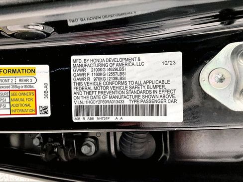 Used 2024 Honda Accord EX-L image 43