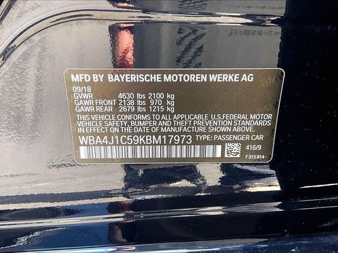 Used 2019 BMW 430i Gran Coupe 430i w/ M Sport Package image 26