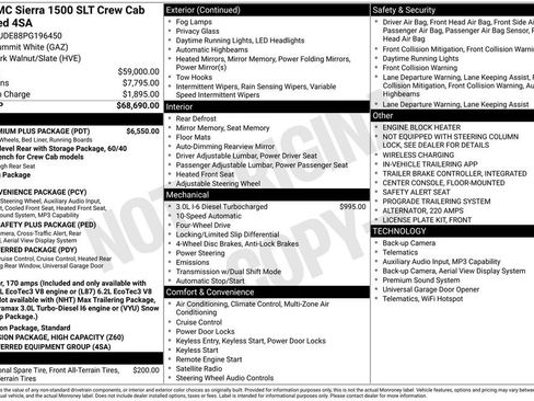 Used 2023 GMC Sierra 1500 SLT w/ SLT Premium Plus Package AWD/4WD image 2