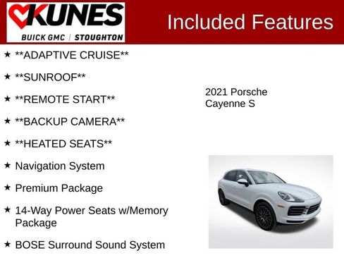 Used 2021 Porsche Cayenne S AWD/4WD image 4