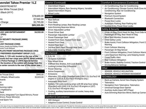 New 2026 Chevrolet Tahoe Premier image 4