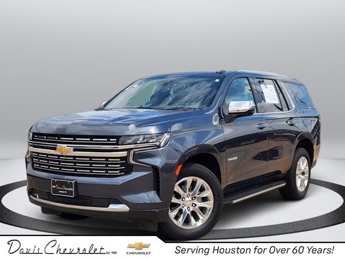 Used 2021 Chevrolet Tahoe Premier w/ Premium Package RWD image 1
