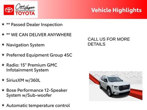 Used 2024 GMC Acadia Elevation FWD image 5